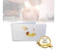 Bigliettini per Battesimo mod. Benedizione Set da 20,50,100 pz - CARTA BRILLANTE