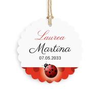 Bigliettino Bomboniera Tag 24 pezzi Laurea Personalizzato (FFTAG0113)