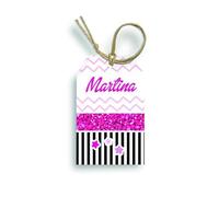 Bigliettino Bomboniera Tag 50 Pezzi Compleanno Personalizzato (Fashion)