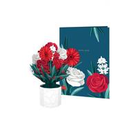 Biglietto augurale Flora Origamo MINI LAUREL - realizzato a mano