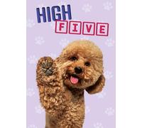 Biglietto auguri compleanno A5 - biglietto di auguri - High Five - busta inclusa - Flamingo