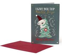 Biglietto auguri Legami Unusual Christmas, Koala - 11,5x17 cm