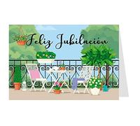 Biglietto + busta felice pensionamento 13x19