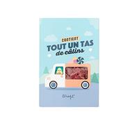 Biglietto con caramelle - contiene un sacco di coccole