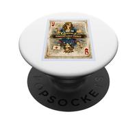 Biglietto con scritta "Find Lost Things Mom Wife Mother Queen Parody Graphic PopSockets PopGrip Adesivo