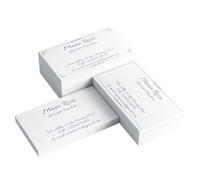 Biglietto da Visita personalizzati colori e design dei bordi a scelta Stampa a Colori Solo Fronte su Cartoncino (80x50 mm) 300gr (Professionale)