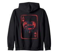 Biglietto d'amore "You Come First Ace Of Hearts" Felpa con Cappuccio