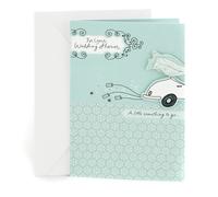 Biglietto d'auguri Hallmark per matrimonio (auto per la fuga)