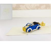 Biglietto d'auguri Origamo Matrimonio 3D - VIVA GLI SPOSI