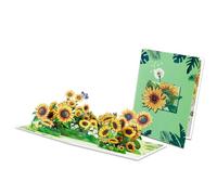 Biglietto d'auguri unico con fiori da collezione per la mente creativa e appassionato collezionista di biglietti di San Valentino