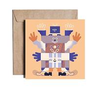 Biglietto d'auguri "Very Happy Birthday" di PIESKOT, design polacco