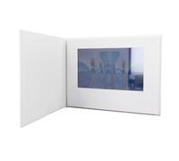 Biglietto D'auguri Video, Brochure Video Elettronica Touchscreen IPS HD da 7 Pollici, Videolibro Vuoto Portatile con Memoria da 4 GB per Anniversari di Feste Pubblicitarie di