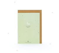 Biglietto di auguri "Amore Dank" - Cartolina di ringraziamento in crescita con semi di margherite | Biglietto originale per dire grazie per amici, familiari, colleghi, educatori, insegnanti o vicini