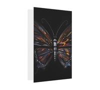 Biglietto di auguri con farfalla misteriosa, 10,2 x 15,2 cm, busta a forma di cuore, adatto per tutte le occasioni.