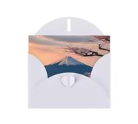 Biglietto di auguri con paesaggio del Monte Fuji Giappone con busta, biglietto di compleanno, biglietto di Natale, biglietto d'invito, 3 colori
