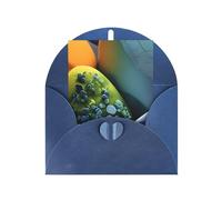 Biglietto di auguri con pietre colorate, 10,2 x 15,2 cm, adatto per tutte le occasioni.