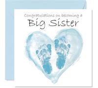 Biglietto di auguri con scritta in lingua inglese "Congrats Becoming" (lingua italiana non garantita) e scritta in inglese "Welcome to the world" (lingua italiana non garantita)
