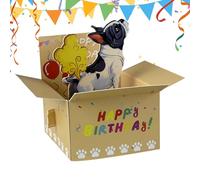 Biglietto Di Auguri Di Buon Compleanno Divertente 3D | Biglietti Di Auguri Di Compleanno Pop-Up Esilaranti | Biglietto Creativo Per Feste,Papà Moglie Figlio Figlia Amico Marito Uomini Donne Bambini Ma