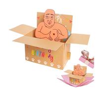 Biglietto di auguri di compleanno, biglietto di auguri 3D per celebrazioni, messaggio creativo di benedizione per colleghi, dormitorio di viaggio, amici, casa, uomini, anniversari, riunioni