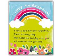 Biglietto di auguri di compleanno con scritta “Grandma”, a Wish, Paper Insalad”.