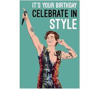 Biglietto di auguri di compleanno di Harry Styles - Celebrate in Style