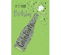 Biglietto di auguri di compleanno tradizionale - 17,8 x 12,7 cm - Piccadilly Greetings