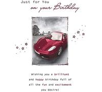 Biglietto di auguri di compleanno tradizionale - 17,8 x 12,7 cm - Piccadilly Greetings