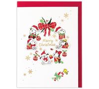 Biglietto di auguri Hallmark Peanuts Snoopy, biglietto di Natale, fratelli, c...