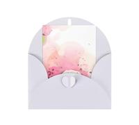 Biglietto di auguri in carta con frammenti colorati, 10,2 x 15,2 cm, adatto per tutte le occasioni.