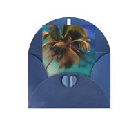 Biglietto di auguri Isole dei Caraibi, 10,2 x 15,2 cm, busta a forma di cuore, #Adatto per tutte le occasioni.