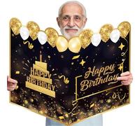 biglietto di auguri, libro degli ospiti giganti, carta jumbo con busta protettiva per esprimere benedizione e firma/22x16