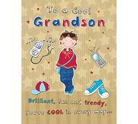 Biglietto di auguri moderno per nipote, 20,3 x 15,2 cm, Piccadilly Greetings