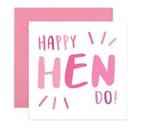 Biglietto di auguri per addio al nubilato, rosa, divertente, per sposa, amiche, damigelle, sorelle, cugine, donne, ragazze, per godetevi la notte, pre-matrimonio, addio al nubilato, fornito con