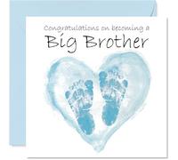 Biglietto di auguri per fratello con scritta in inglese "Congrats Becoming" (lingua italiana non garantita)