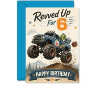 Biglietto di auguri per il 6° compleanno, divertente