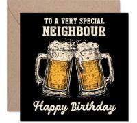 Biglietto di auguri per il prossimo compleanno - Bday Beer - Biglietto di auguri per il prossimo di amici e familiari, 145 mm