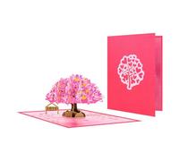 Biglietto di auguri pop-up a forma di cuore, elegante invito per anniversario, con busta, forniture per feste, biglietti di invito per feste di compleanno