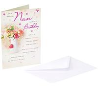 Biglietto di auguri tradizionale per nonna - 17,8 x 12,7 cm - Piccadilly Greetings