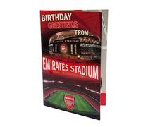 Biglietto di auguri ufficiale Arsenal FC - Pop Up Club Stadium