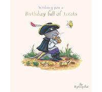 Biglietto di compleanno con topo autostradale, divertente biglietto di auguri per bambini ispirato a Julia Donaldson e Axel Scheffler, perfetto per giovani lettori e amanti dei libri