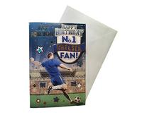 Biglietto di compleanno "Express Yourself" per fan del Chelsea numero 1, busta inclusa, biglietto di compleanno per tifosi di calcio