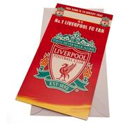 Biglietto Di Compleanno Liverpool FC No. 1 Fan Merchandise Ufficiale
