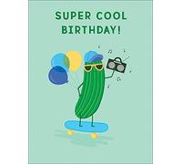 Biglietto di compleanno moderno - 20,3 x 15,2 cm - Piccadilly Greetings