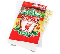 Biglietto Di Compleanno Personalizzato Liverpool FC Merchandise Ufficiale