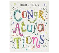 Biglietto di congratulazioni moderno - 20,3 x 15,2 cm - Regal Publishing