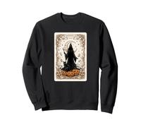 Biglietto di Halloween The Witching Hour Mystical Witch Moon Felpa