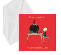 Biglietto Di Natale Di Musei E Gallerie 16Cm X 16Cm - Scegli Design