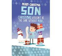 Biglietto di Natale divertente con scritta "Son", "Christmas Wouldn't the Same Without You"