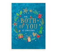 Biglietto di Natale moderno To Both Of You - 30,5 x 22,9 cm - Regal Publishing