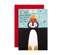 Biglietto di Natale per figlia di Hallmark - Costruisci il tuo pinguino